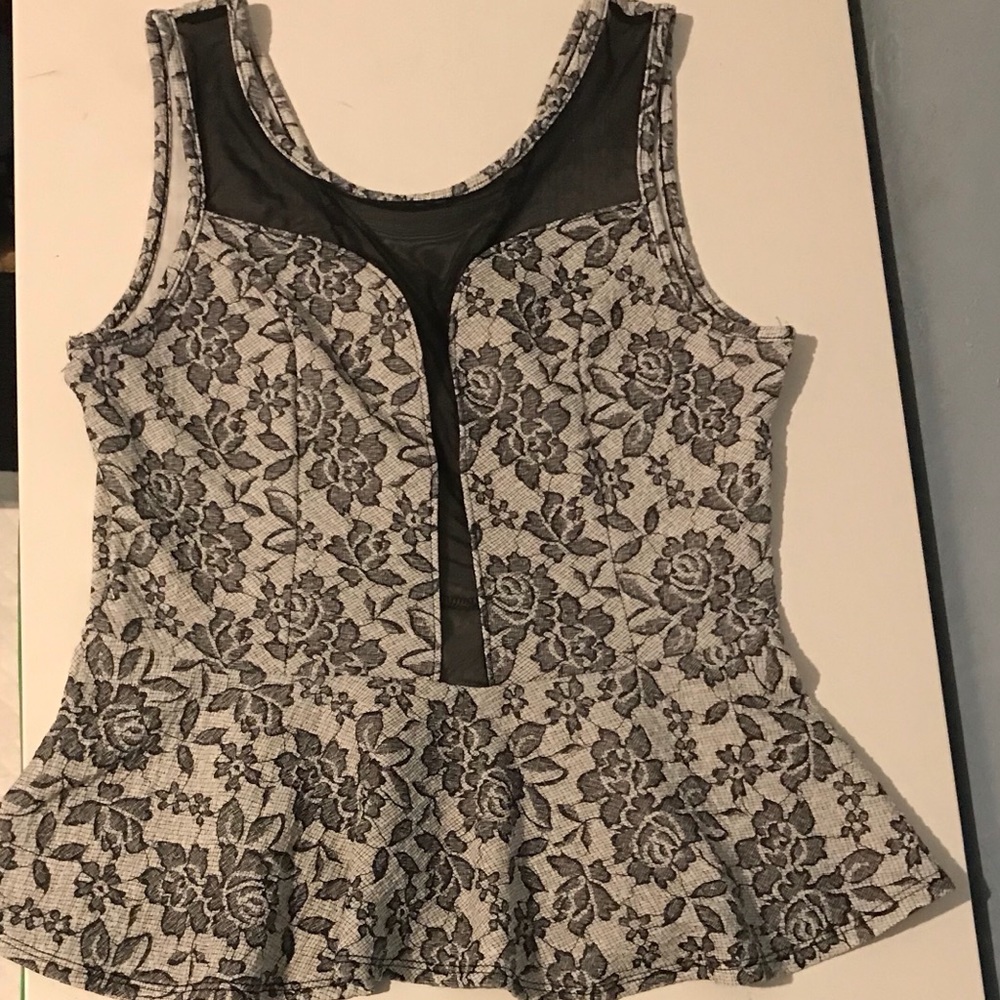 Peplum blouse